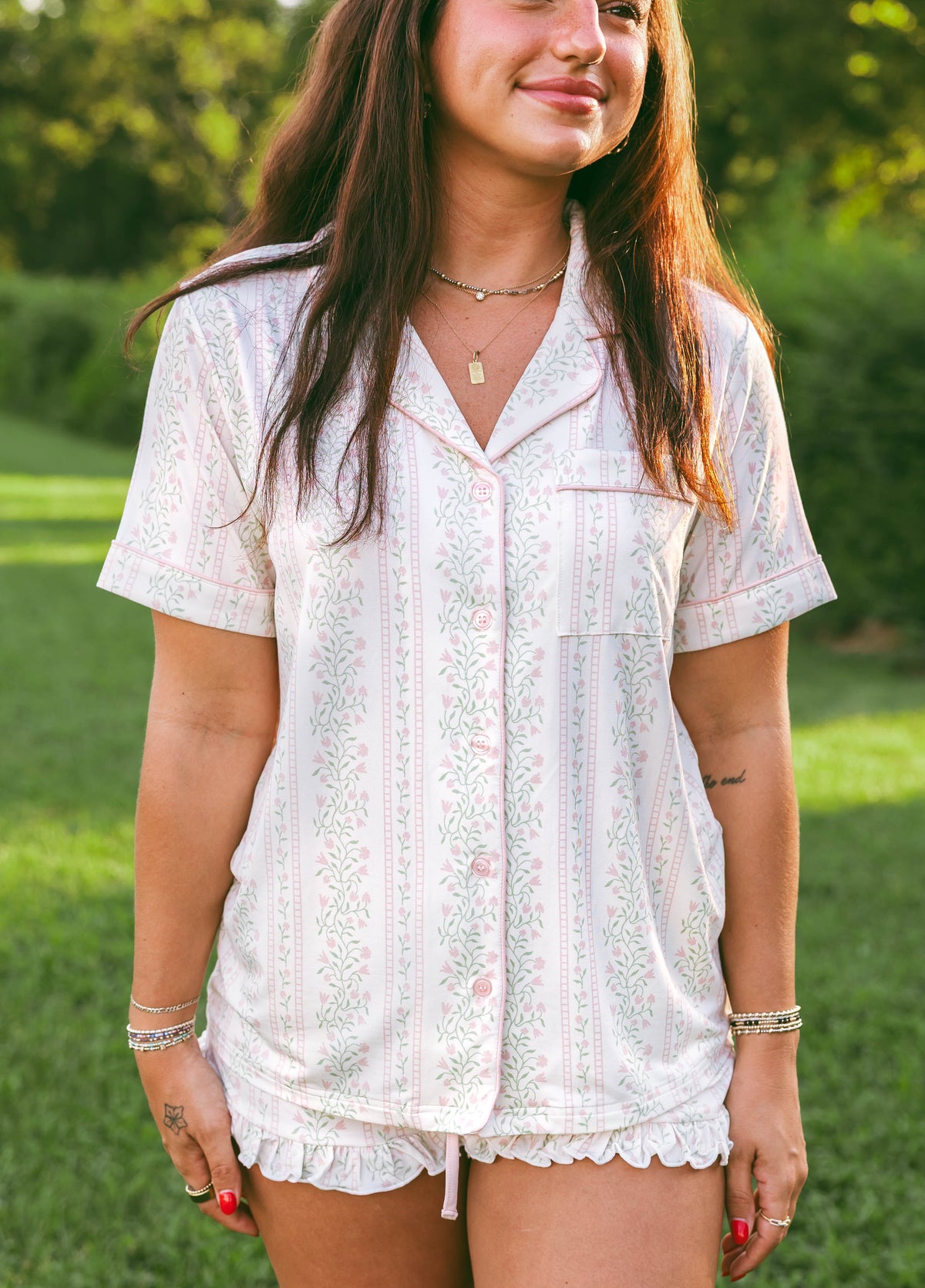 The Slow Morning Short-Sleeve Set