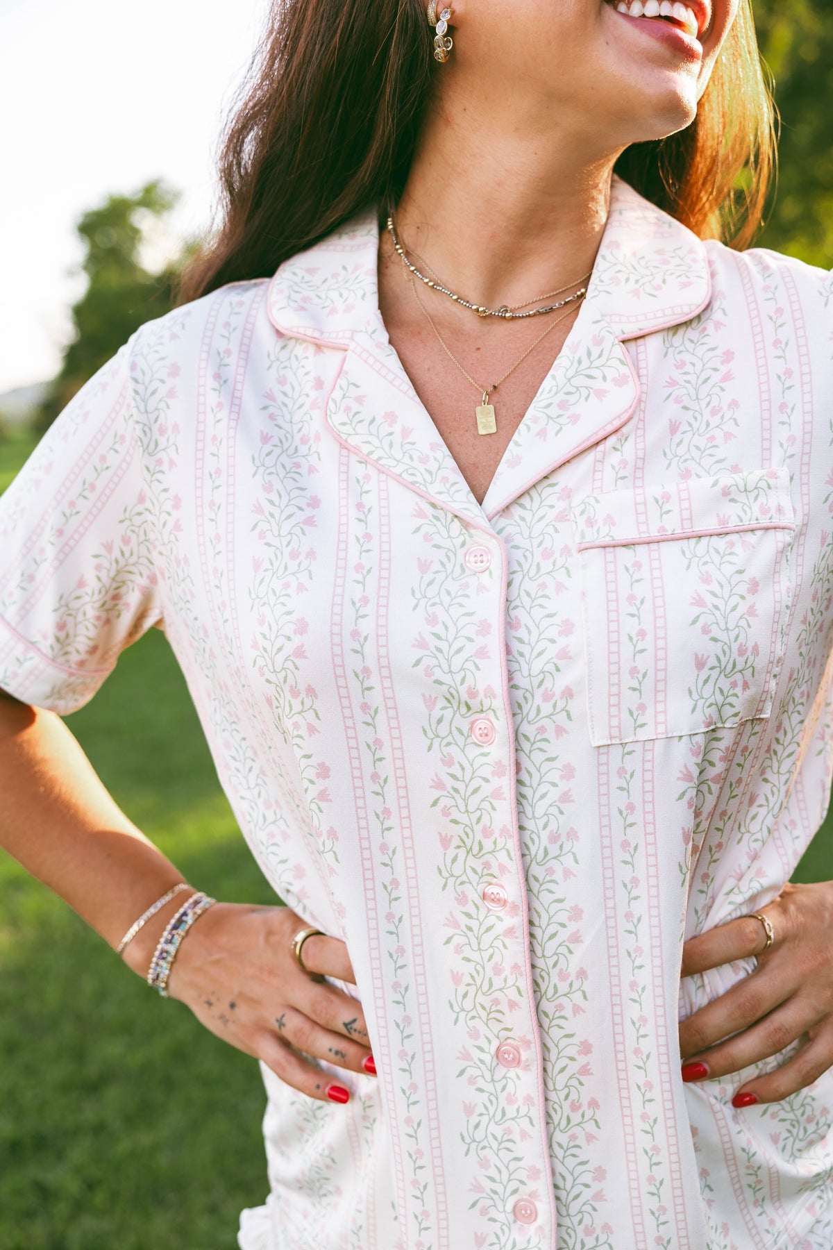 The Slow Morning Short-Sleeve Set