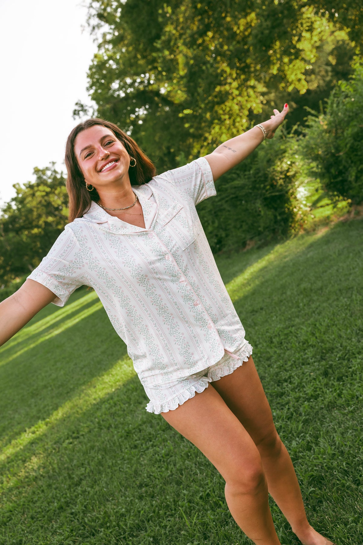 The Slow Morning Short-Sleeve Set