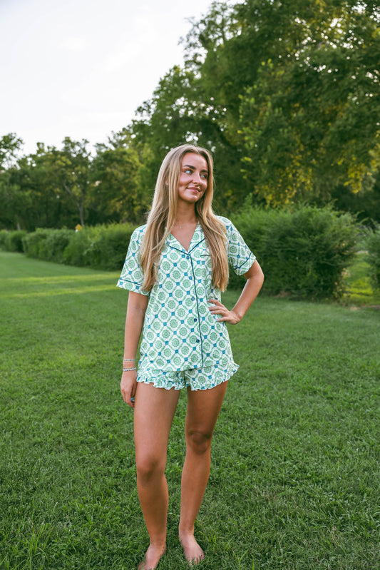 The Breakfast in Bed Short-Sleeve Set