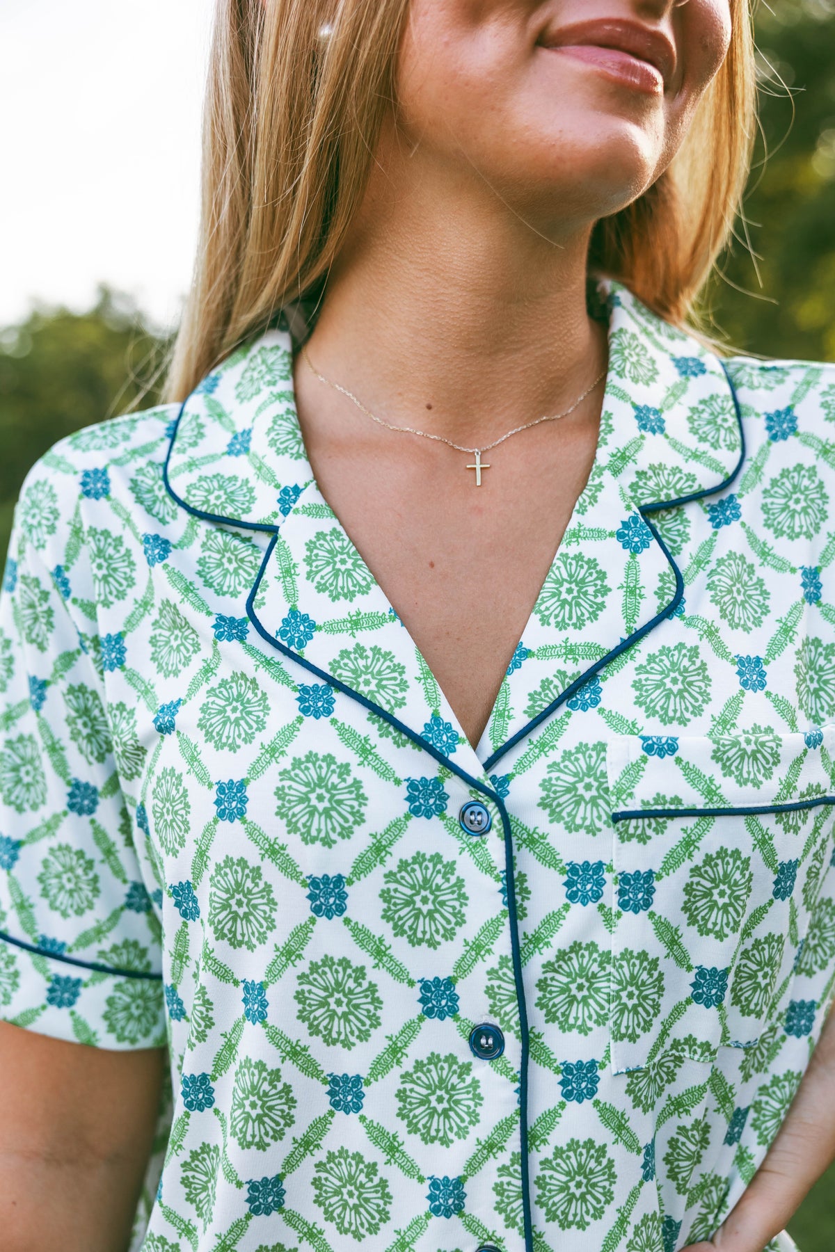 The Breakfast in Bed Short-Sleeve Set