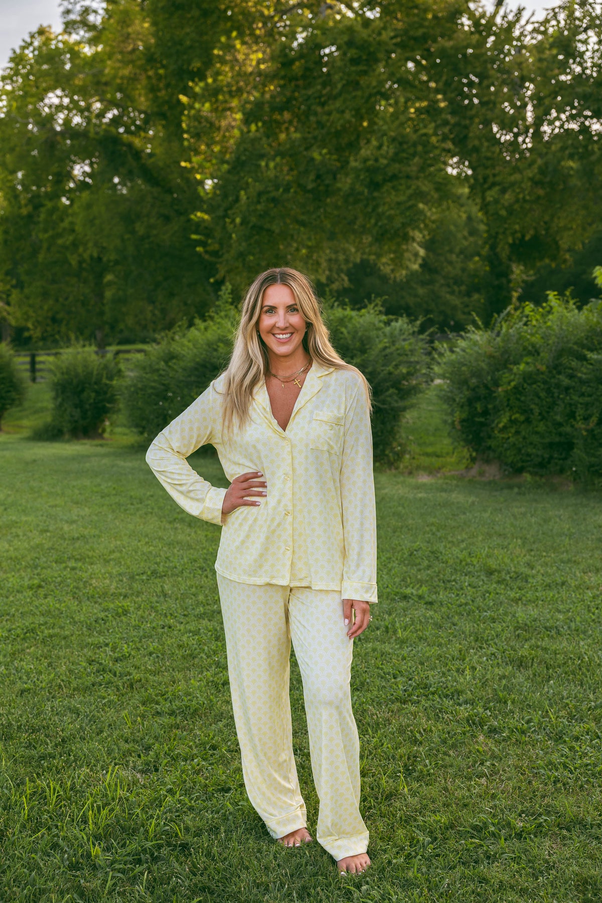 The Golden Hour Long-Sleeve Set