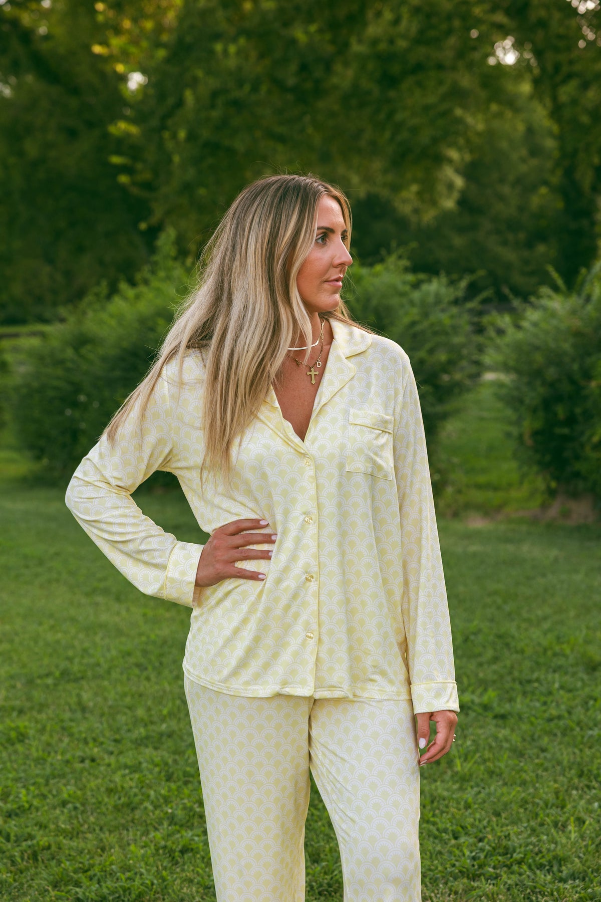 The Golden Hour Long-Sleeve Set