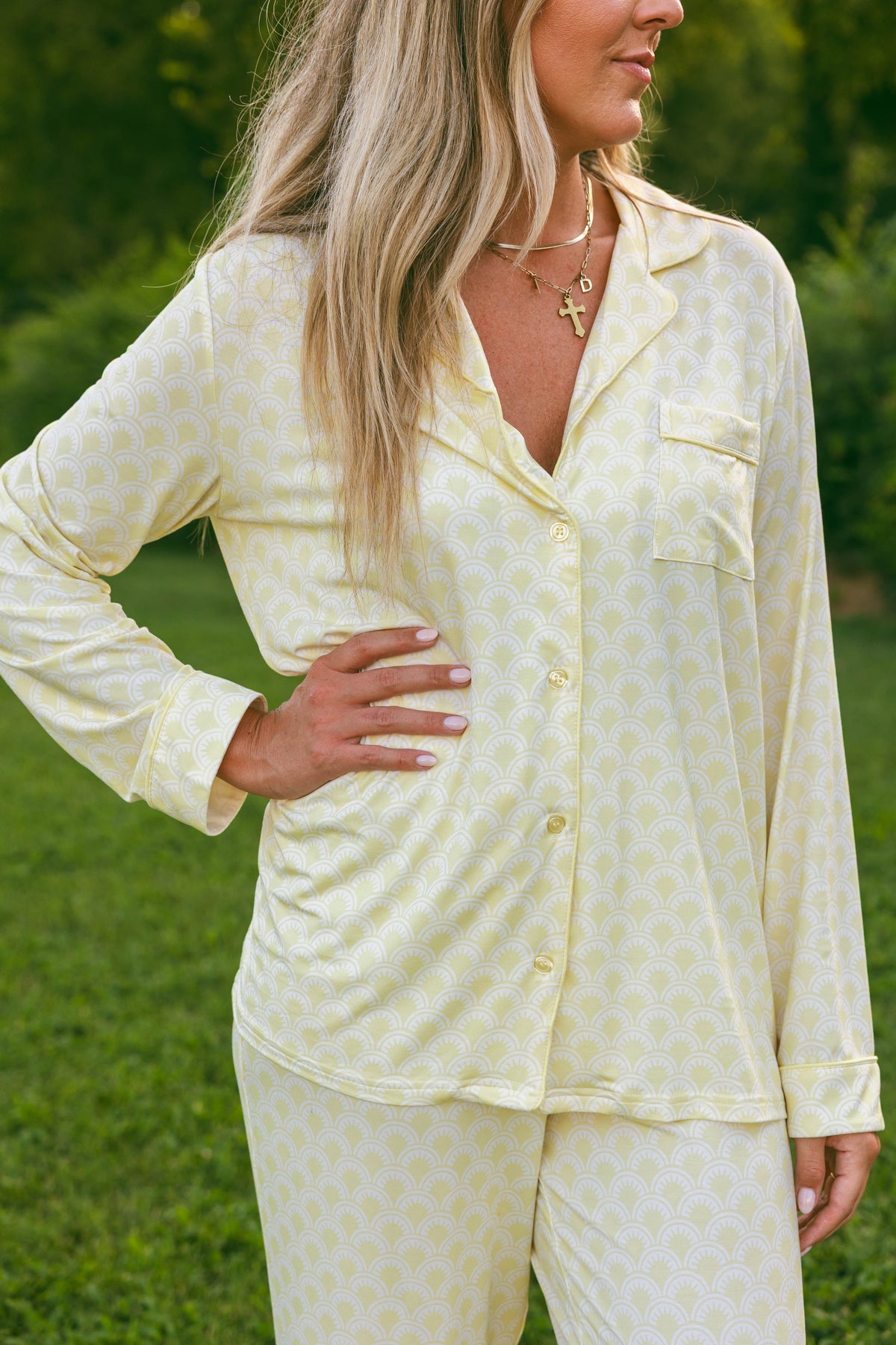 The Golden Hour Long-Sleeve Set