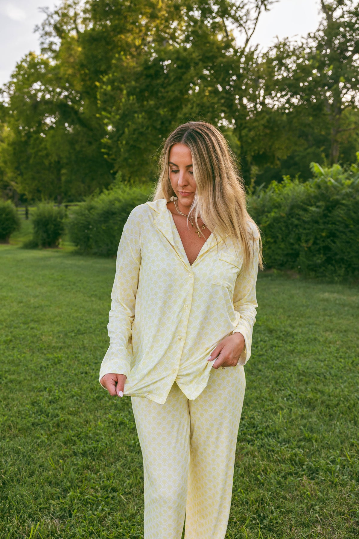 The Golden Hour Long-Sleeve Set
