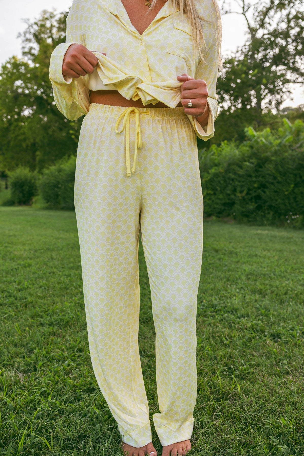 The Golden Hour Long-Sleeve Set
