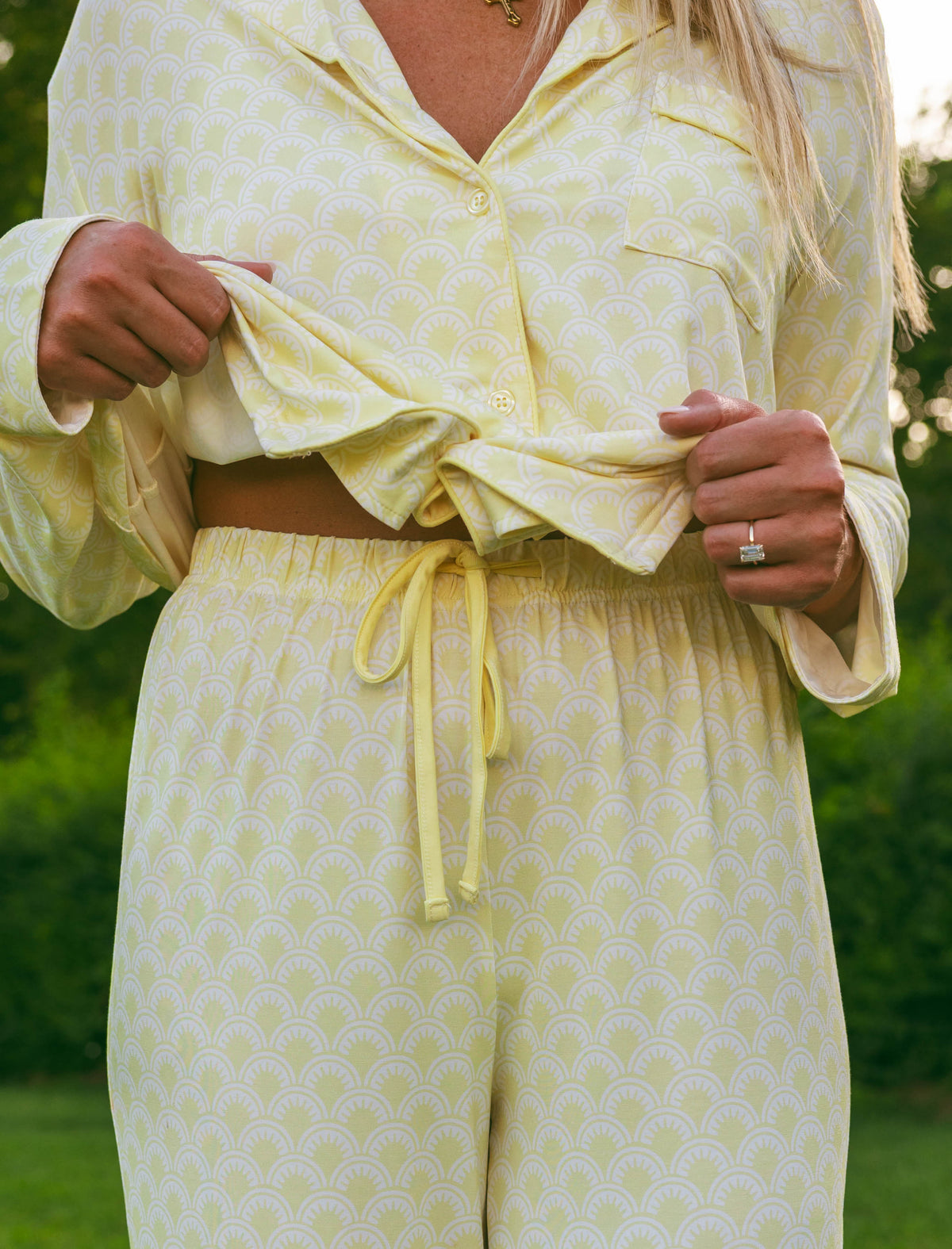 The Golden Hour Long-Sleeve Set