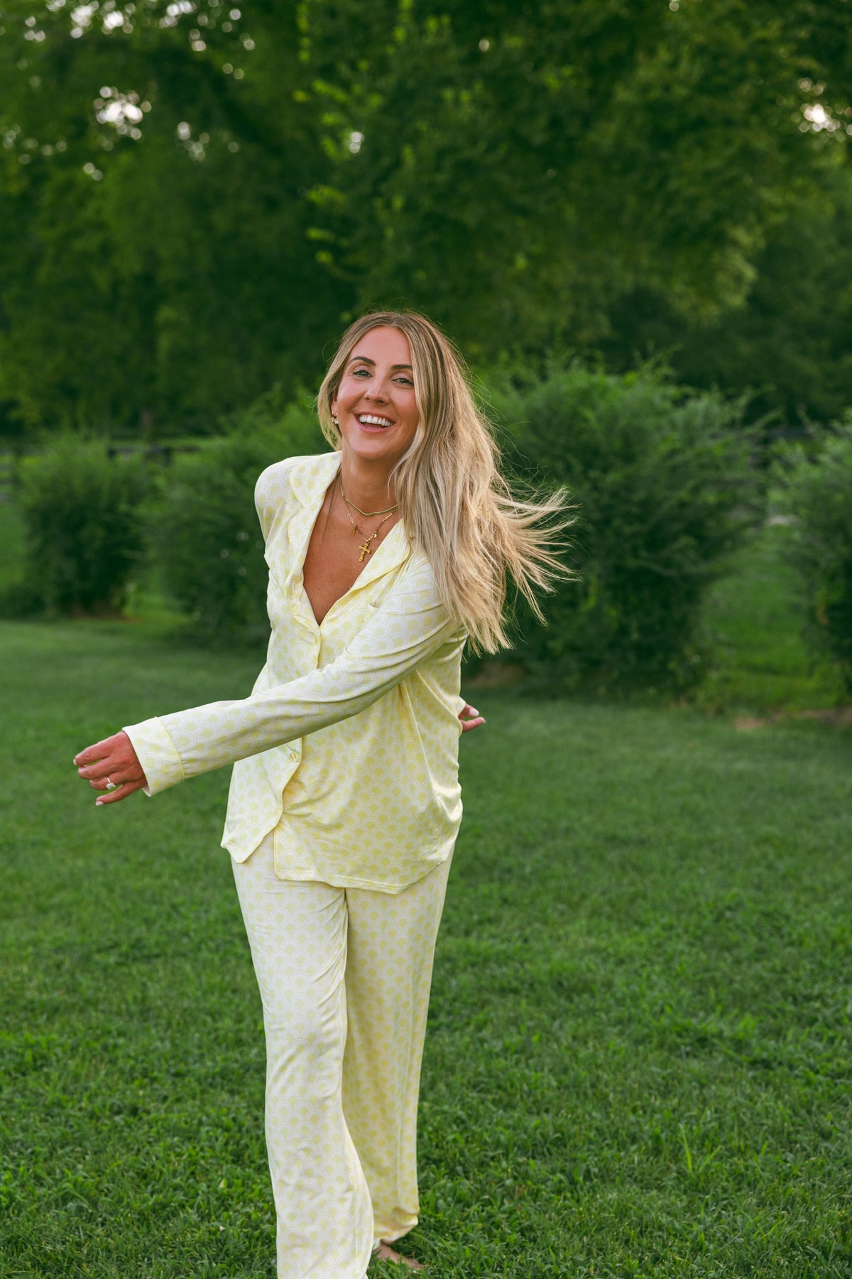 The Golden Hour Long-Sleeve Set